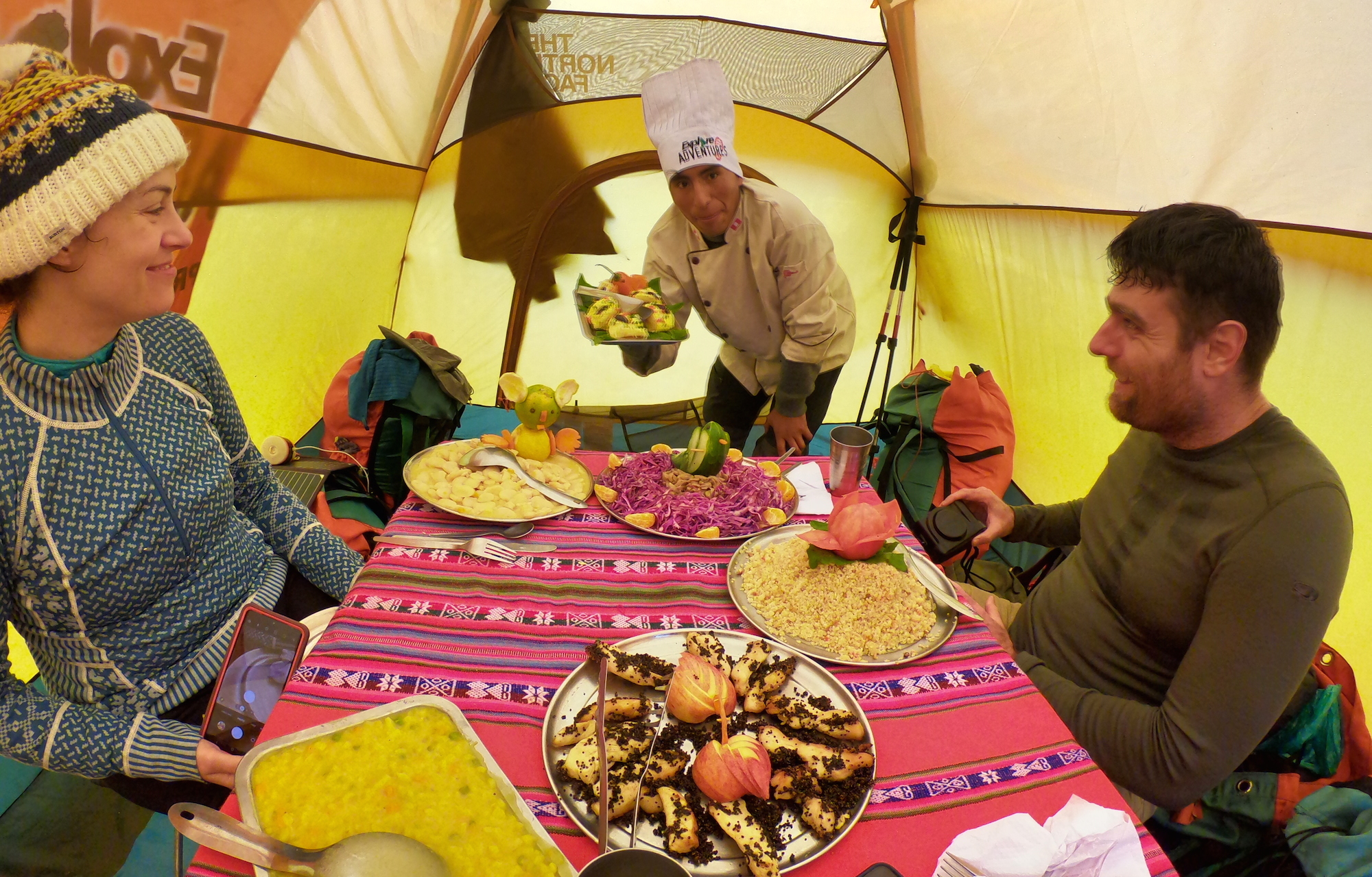 Inca Trail Explore Adventures food Inca Trail Explore Adventures food