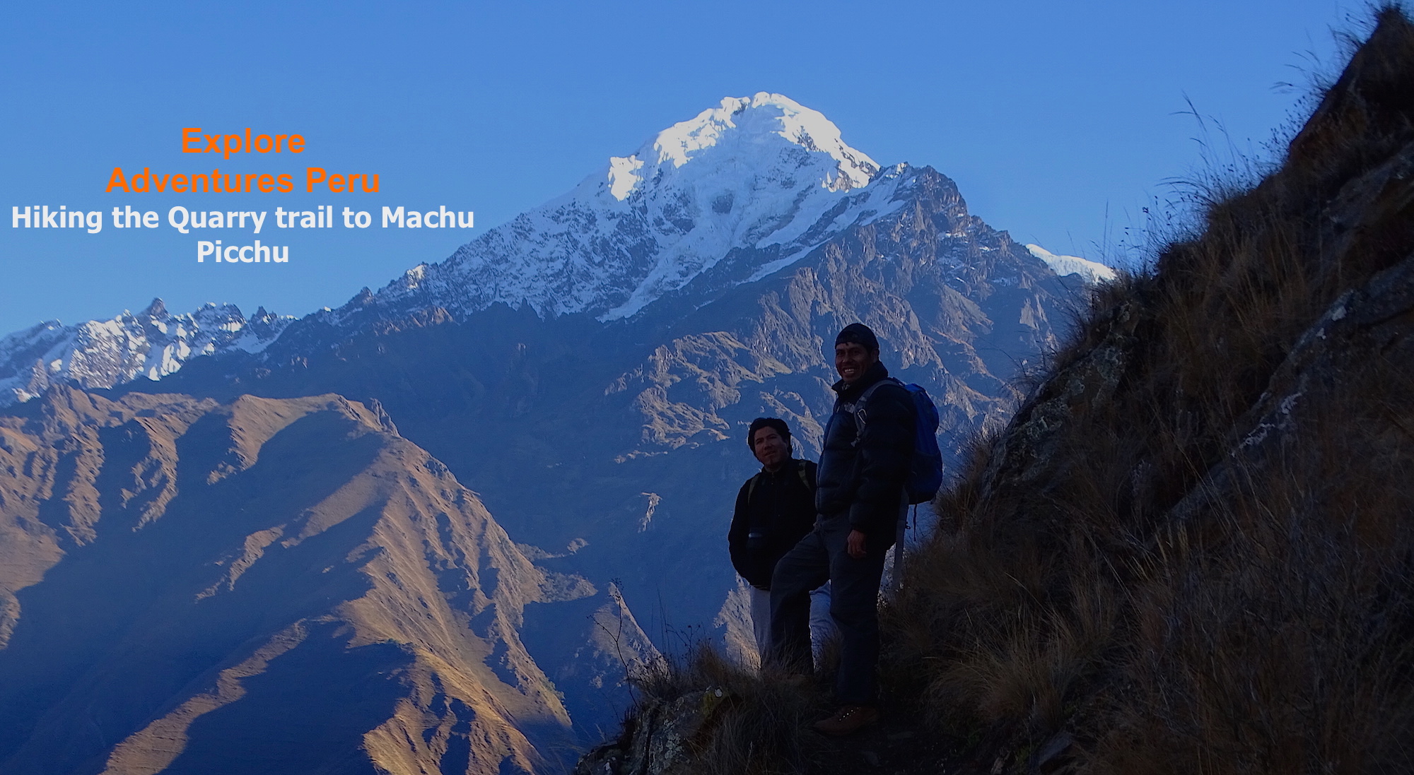 Hiking the Quarry trail to Machu Picchu